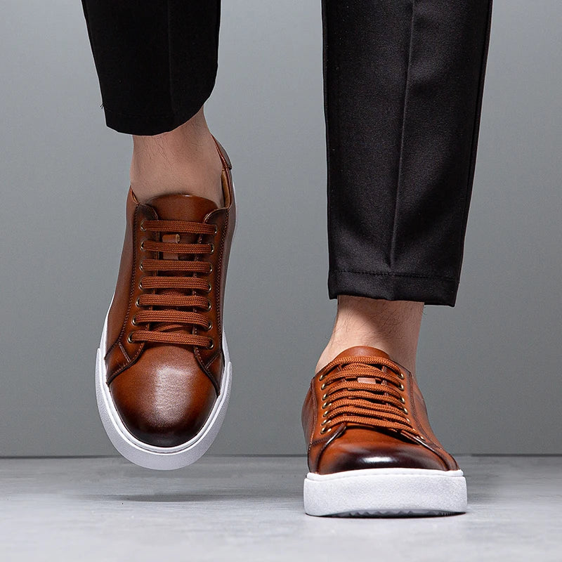 Jace® | Leather Men'S Sneaker