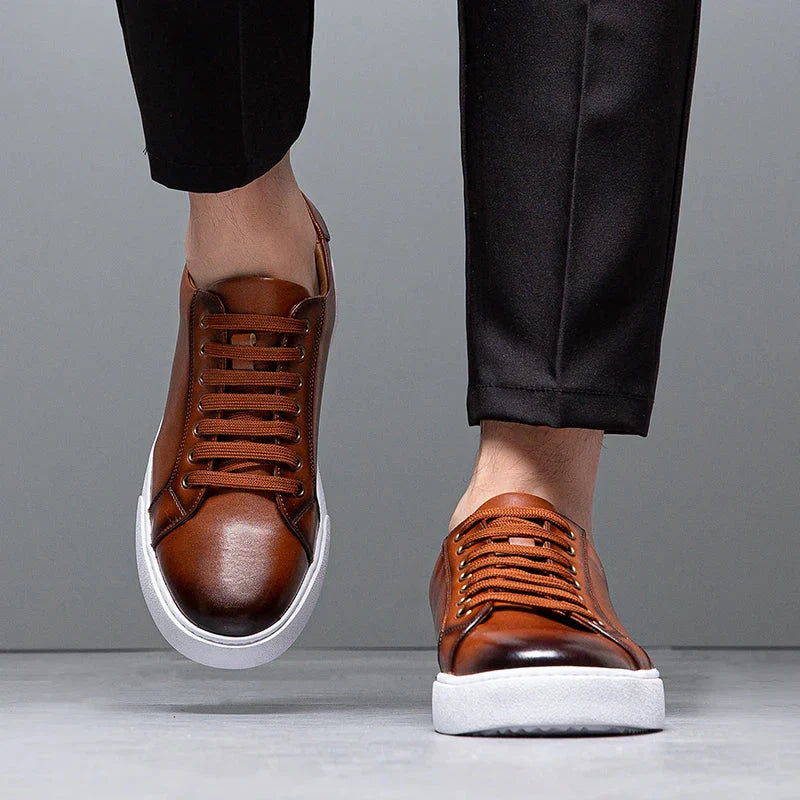 Derek | Saint -Tropez Leather Shoes