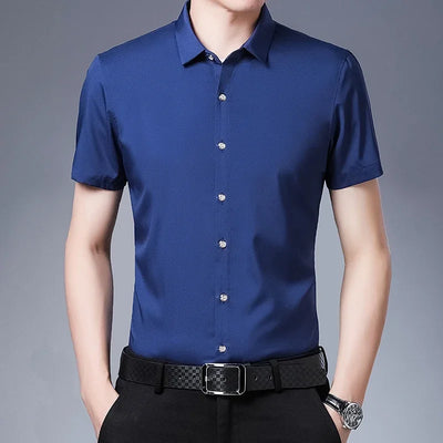Roman | Business Casual Short-Sleeved Shirt