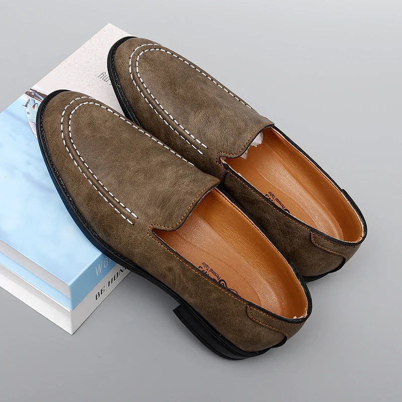 Adamaris® | Safian Genuine Leather Loafers