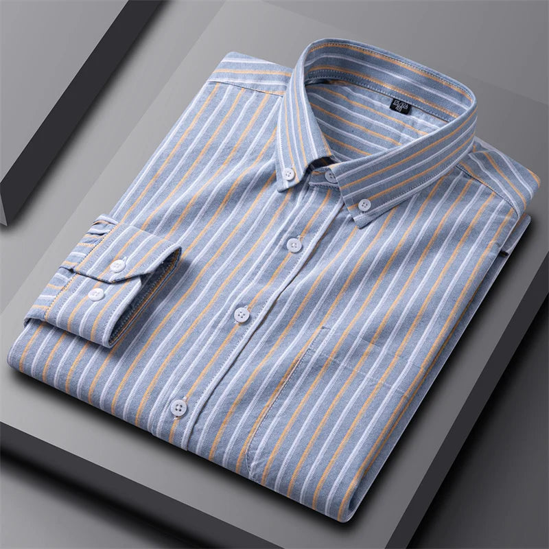 Roman | Givalli - Men's Chic Oxford Shirt