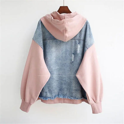 Silas® | Two-Piece Denim Hoodie