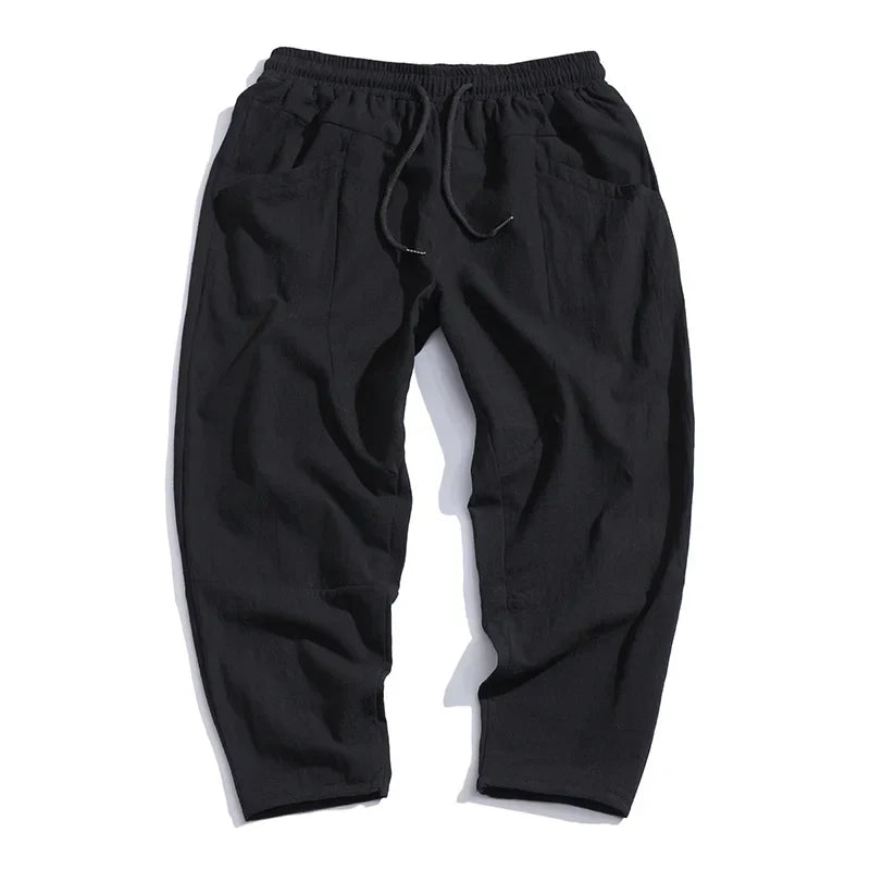 Flavius | Osaka Linen Cropped Pants