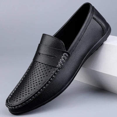 Derek | Classic Italian Leather Loafers