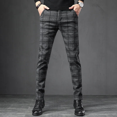 Dorian | Plaid Casual Pants
