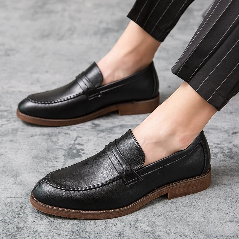 Daniel | Leather Dress Loafers