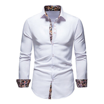 Jenson® | Elegant Long-Sleeved Polo For Men