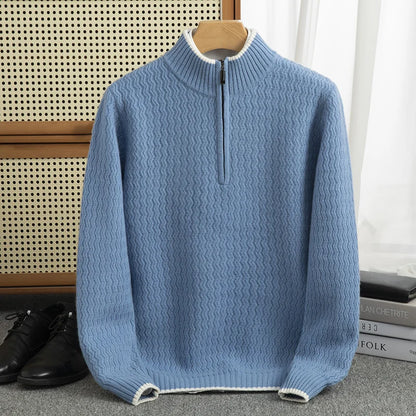 Ismael® | Half-zip wool sweater