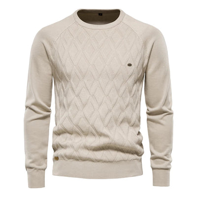 Adam® | Men'S Sweater With Checked Design