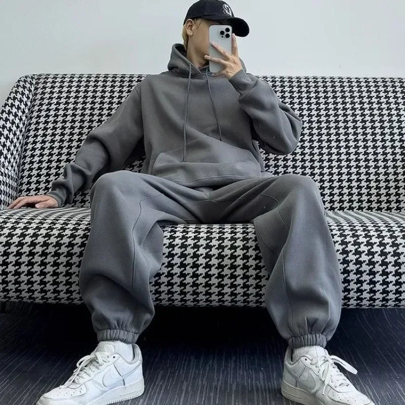 Esmond® | Oversized Casual Two Piece Men's Set