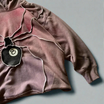 Zacharias® | Spider Patchwork Hoodie