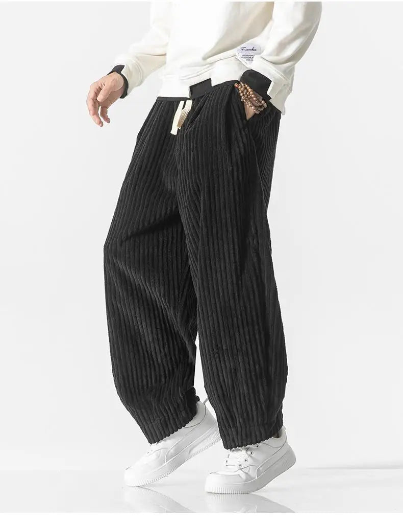 Cyril | Basina – Loose straight trousers for men