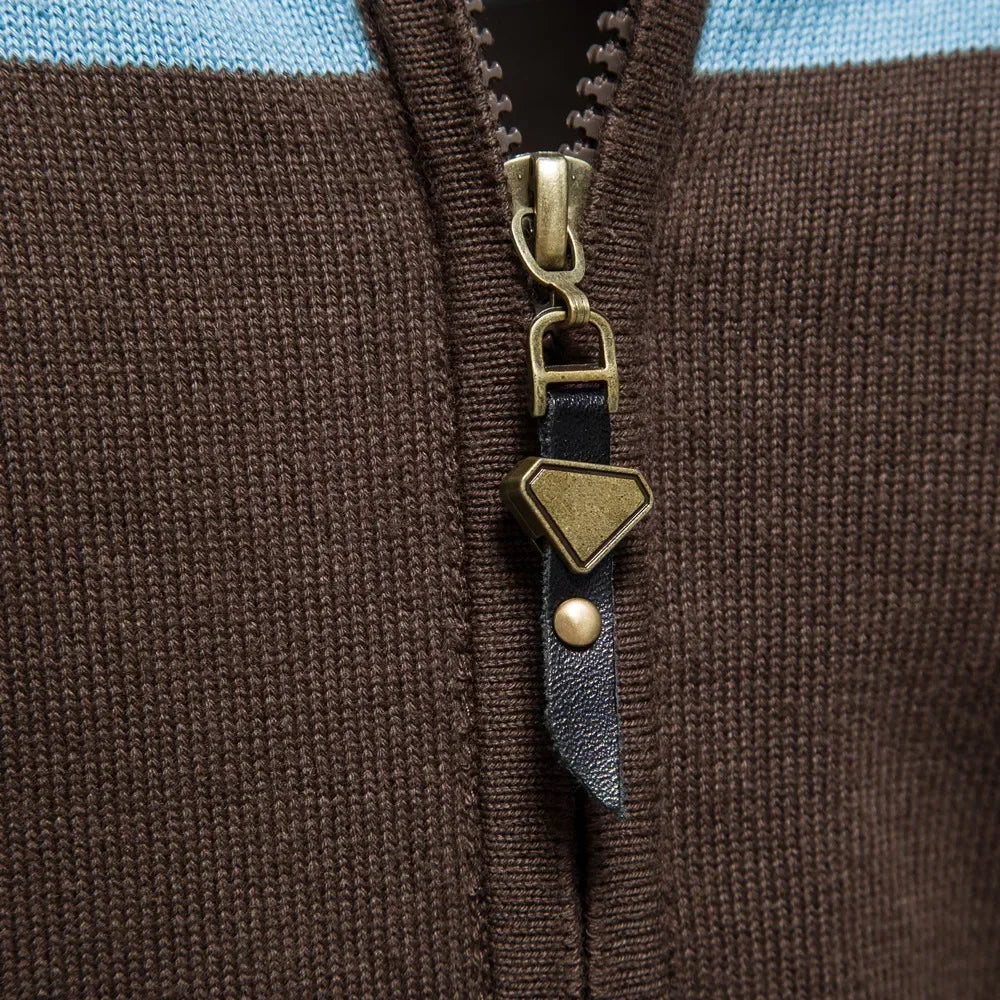 Curzio® | Men'S Casual Knit Zip-Up Vest