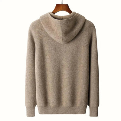 Inocencio | Zip Hooded Cardigan