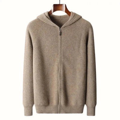 Inocencio | Zip Hooded Cardigan