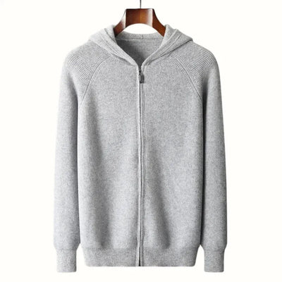 Inocencio | Zip Hooded Cardigan