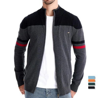 Curzio® | Men'S Casual Knit Zip-Up Vest