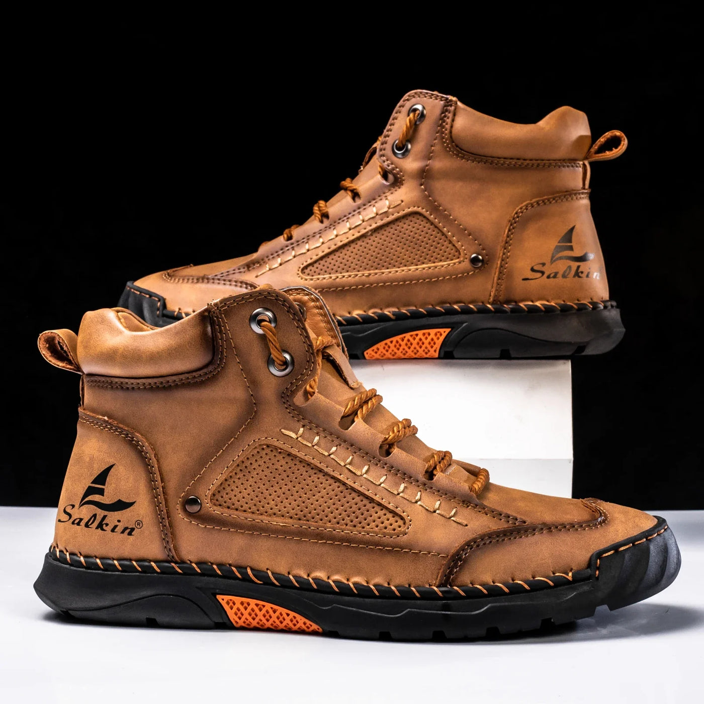 Ermenegildo® | Leather High Top Shoes