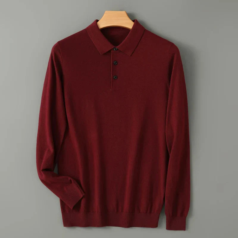 Agustino® | Polo Shirt In 100% Merino Wool