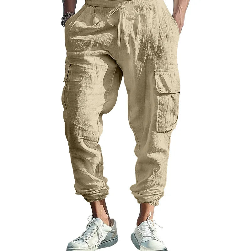 Russell® | Linen Cargo Pants