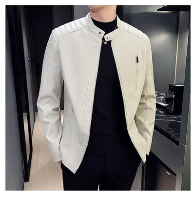 Lian | Elegant Leather Jacket