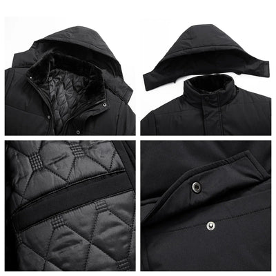 Fermín | Fashionable puffer jacket with fleece lining