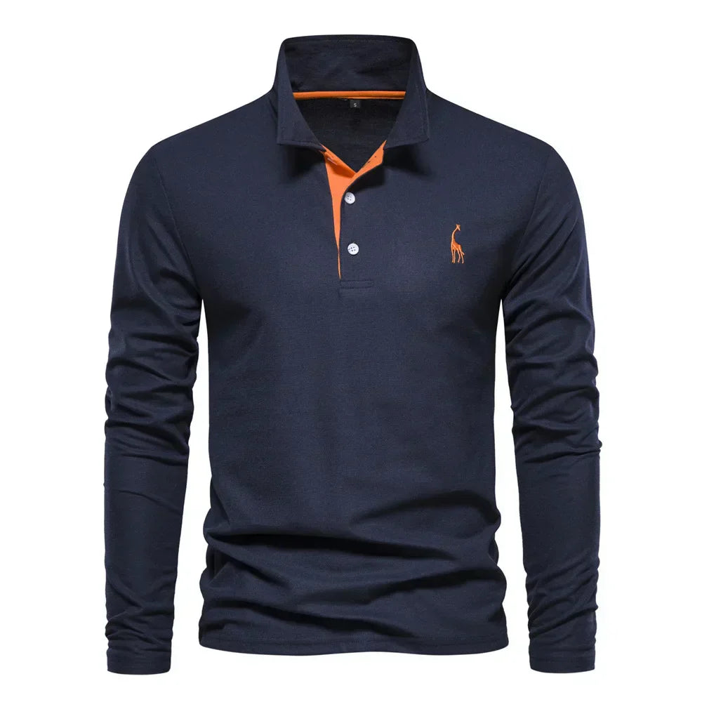 Dámaso® | Classic Long Sleeve Polo Sweater