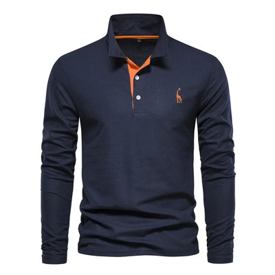 Dámaso® | Classic Long Sleeve Polo Sweater