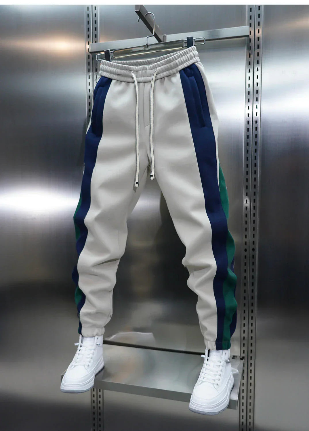 Rick® | Trendy Trousers With Contrasting Stripes