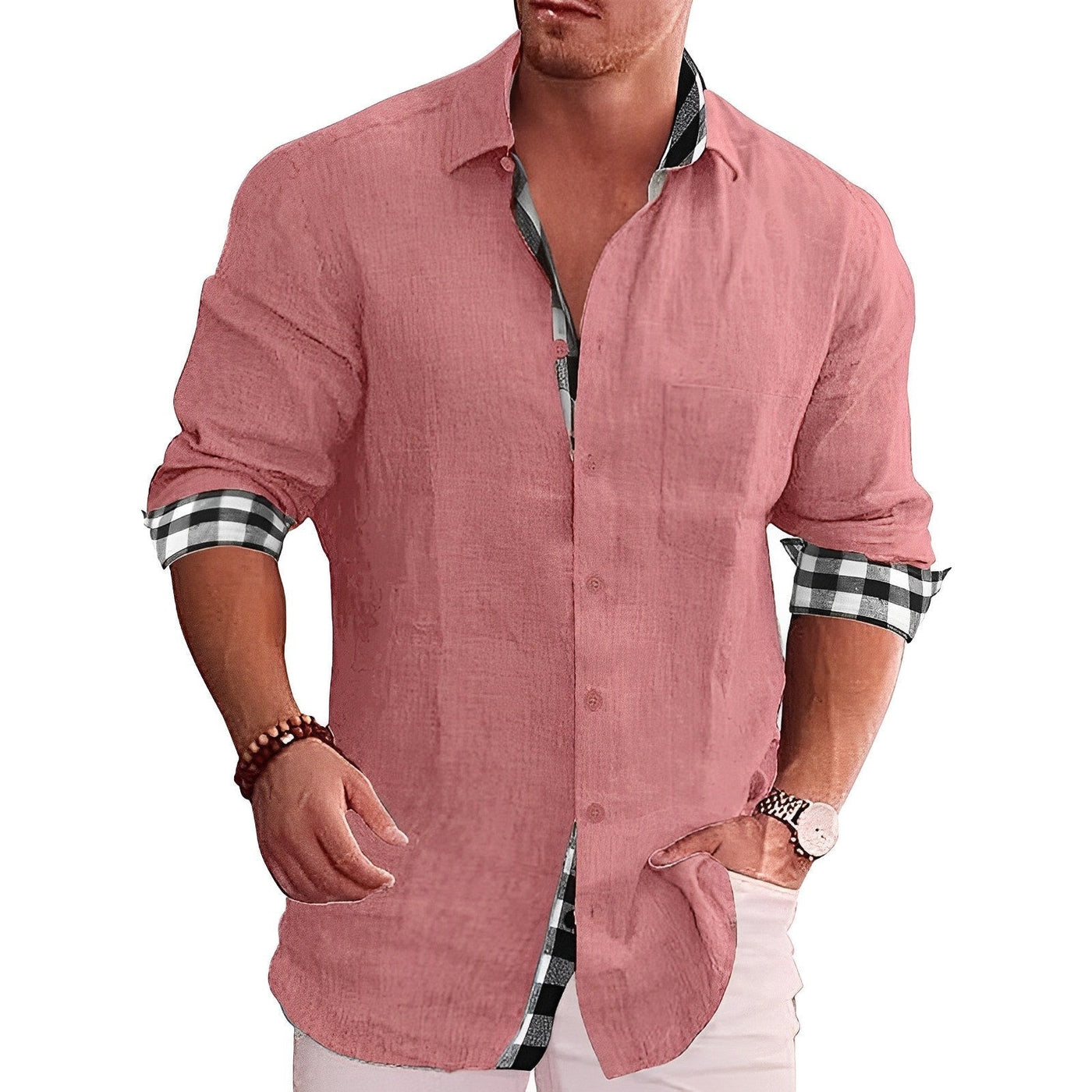 Kirsten® | Shirts With Checked Lining In A Casual Style