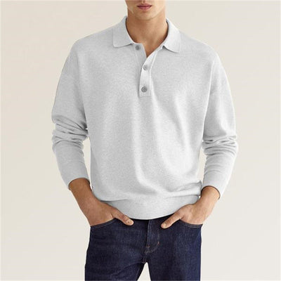 Cadfael® | Classic Long Sleeve Polo Shirt For Men