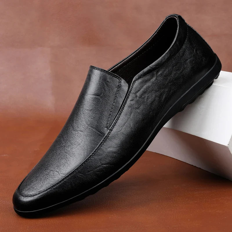 Quetzal® | Halcon Genuine Leather Loafer