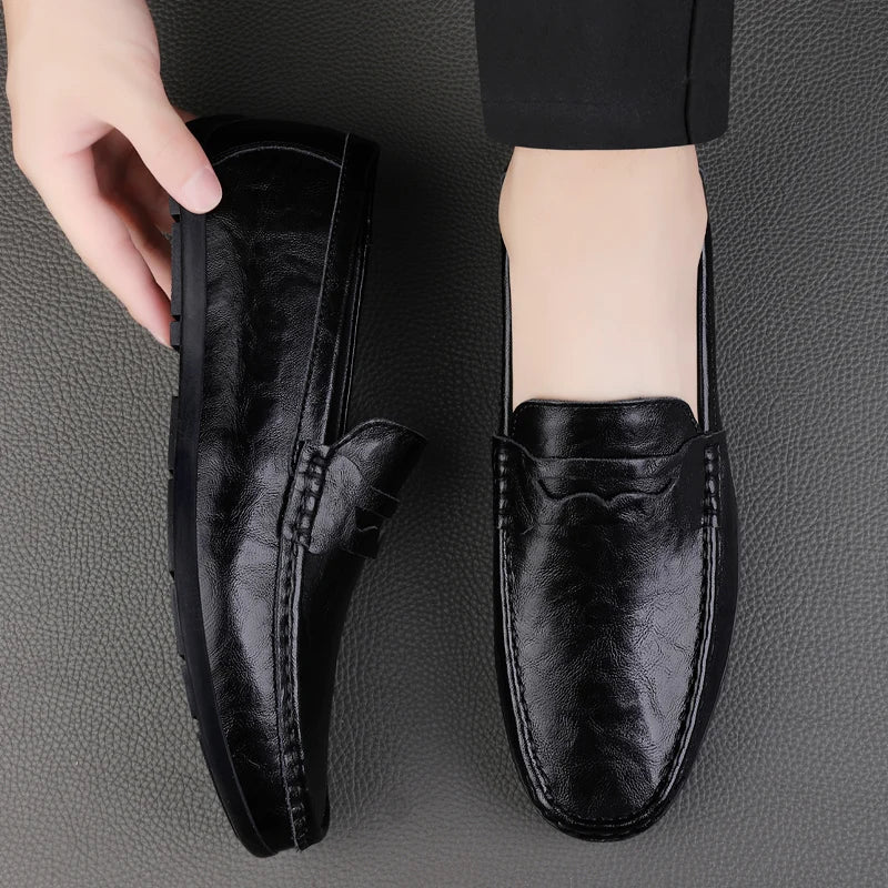 Almerico® | Athen Genuine Leather Loafers