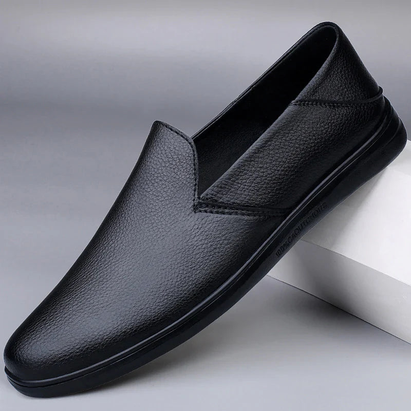 Leoncio® | Basik Genuine Leather Loafers