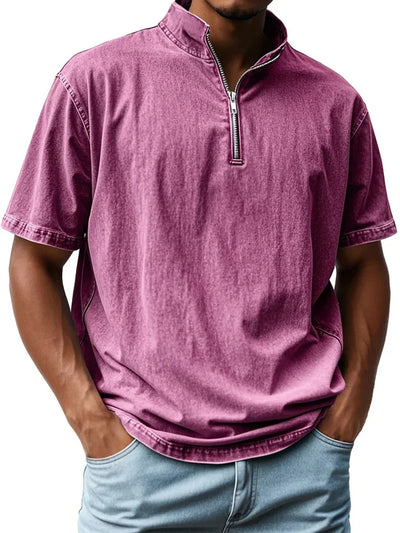 Flynn® | Zip-Up Collar Shirt
