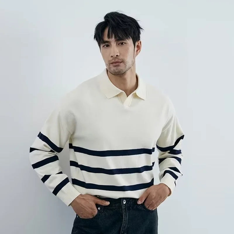 Beau® | Striped Knitted Sweater