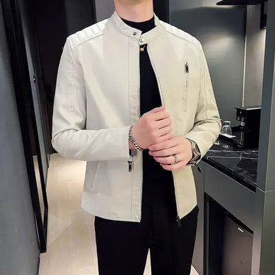 Lian | Elegant Leather Jacket