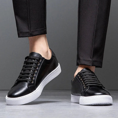 Ezra® | Leather men's sneaker