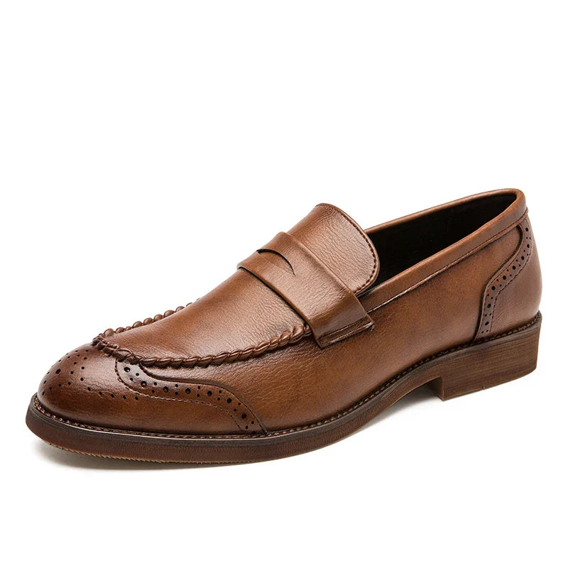 Newton | Chic Leather Loafers