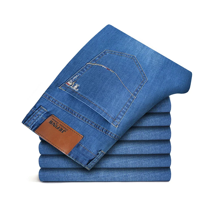 Indigo | Casual Straight Denim Jeans