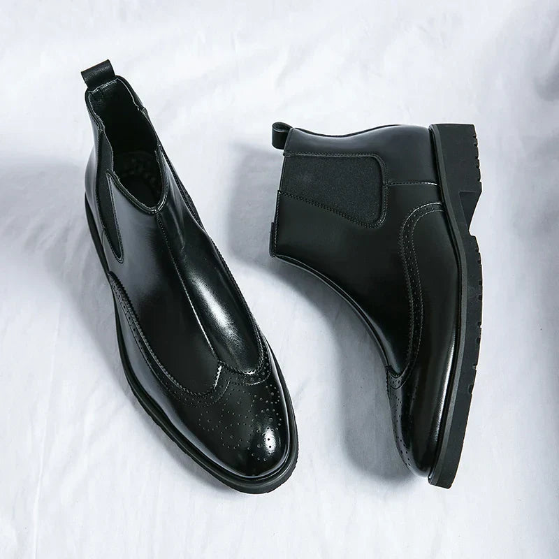 Javier® | Leather Chelsea Boots