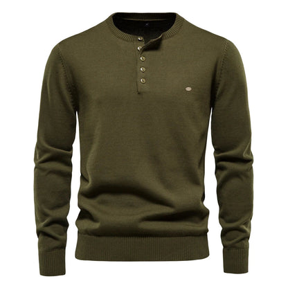 Crisóstomo® | Men'S Casual Henley Sweater