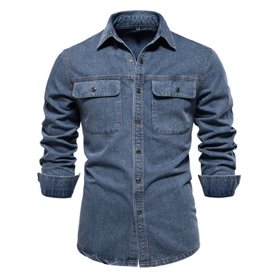 Devon® | Men'S Denim Blouse