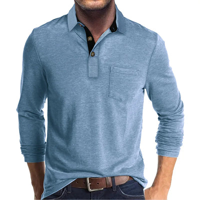Ian® | Long Sleeve With Buttons & Chest Pocket