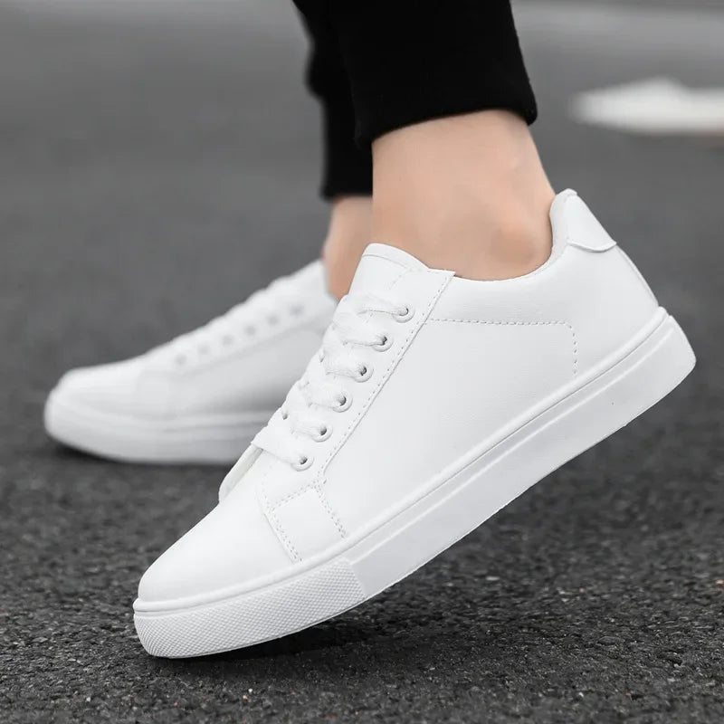 Malik | Elegant Leather Sneakers