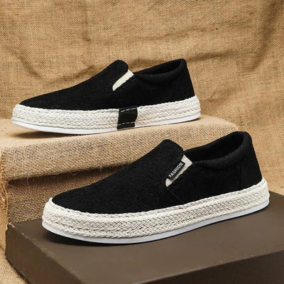 Cyrus | Breathable Slip-On Canvas Shoes