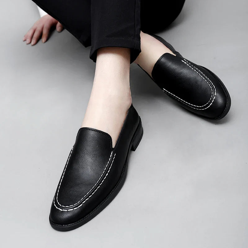 Adamaris® | Safian Genuine Leather Loafers