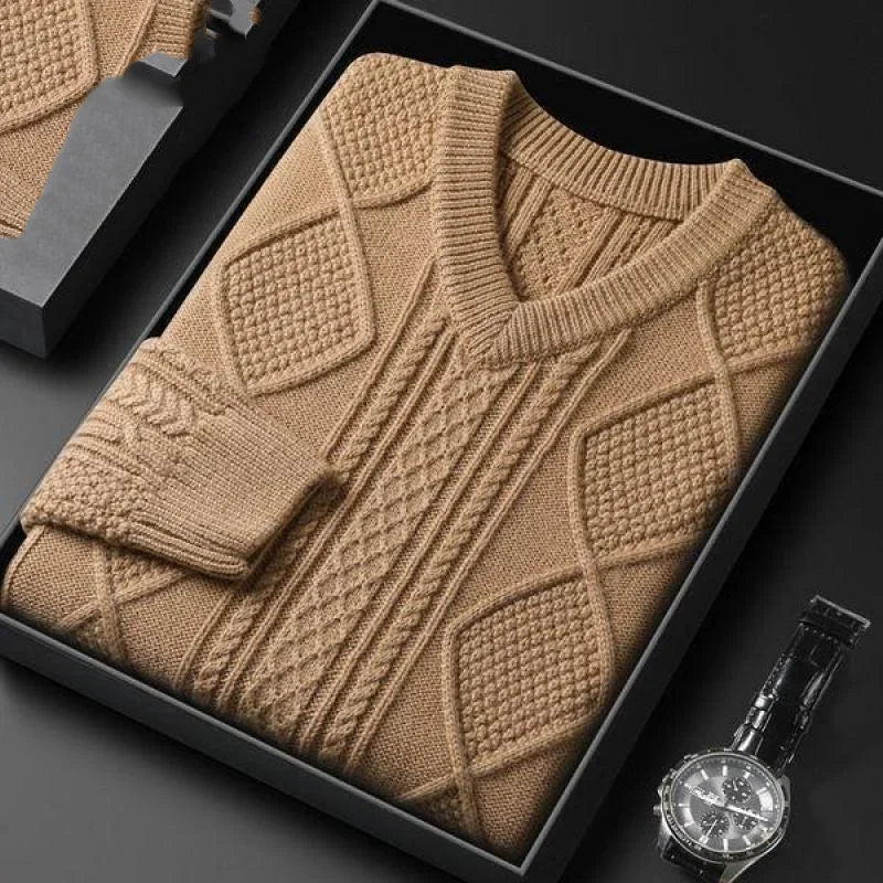 Eleazar® | Luxury Jacquard Sweater For Men