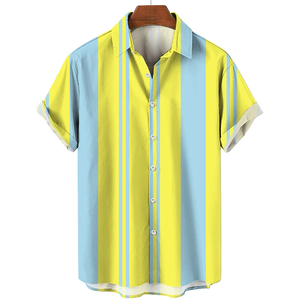Corbin | Striped Short Sleeved Summer Shirt