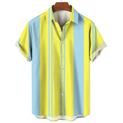 Corbin | Striped Short Sleeved Summer Shirt